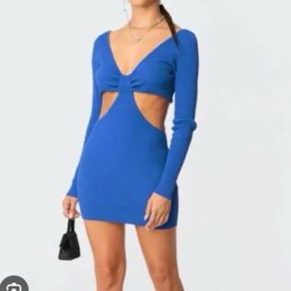 Edkited Blue Women's Dress